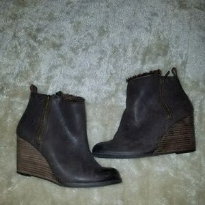 Lucky brand booties